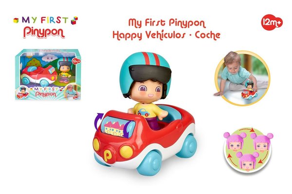 Pinypon My First - Happy Vehicles - Coche