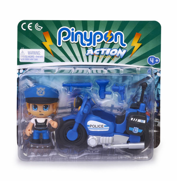 Pinypon Action - Moto de Policía