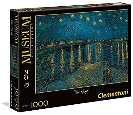 Puzle - 1000 Museum Van Gogh Starry Night On TheRhône