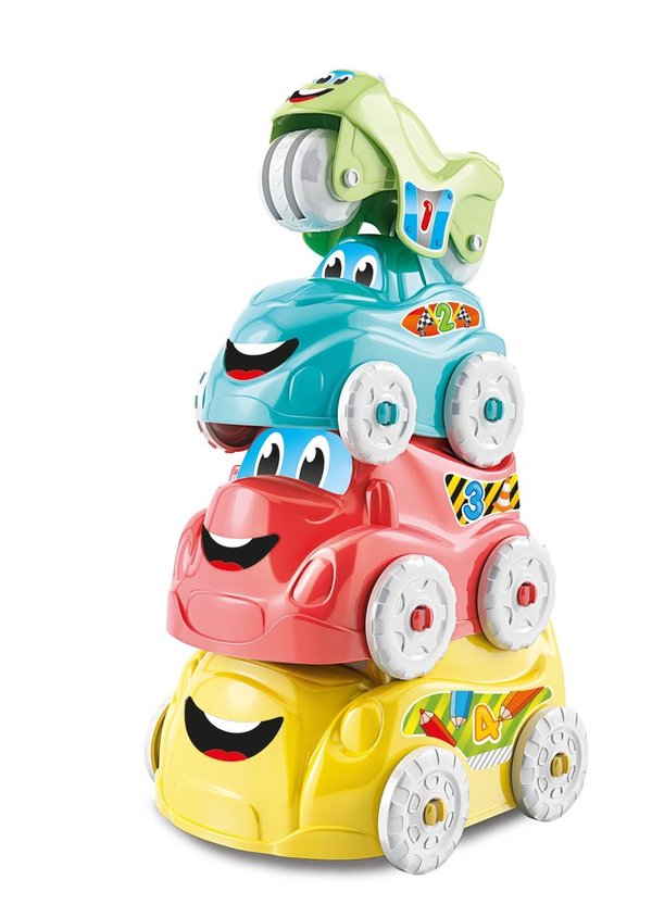 Baby Clementoni - Coches Apilables