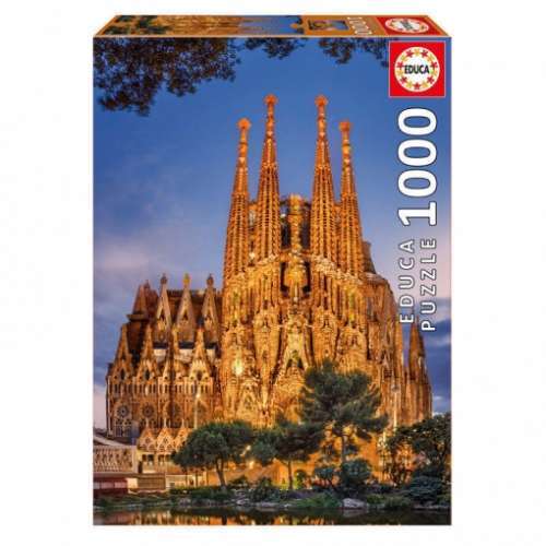 Puzle - 1000 Sagrada Familia Barcelona