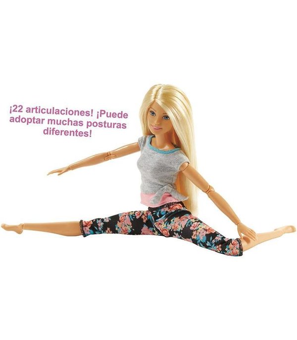 Barbie - Movimientos sin Limites Rubia