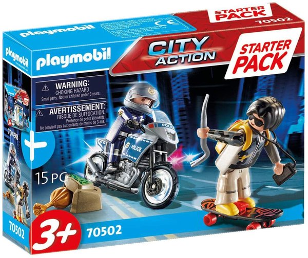 Playmobil – Starter Pack Policía Set Adicional 70502