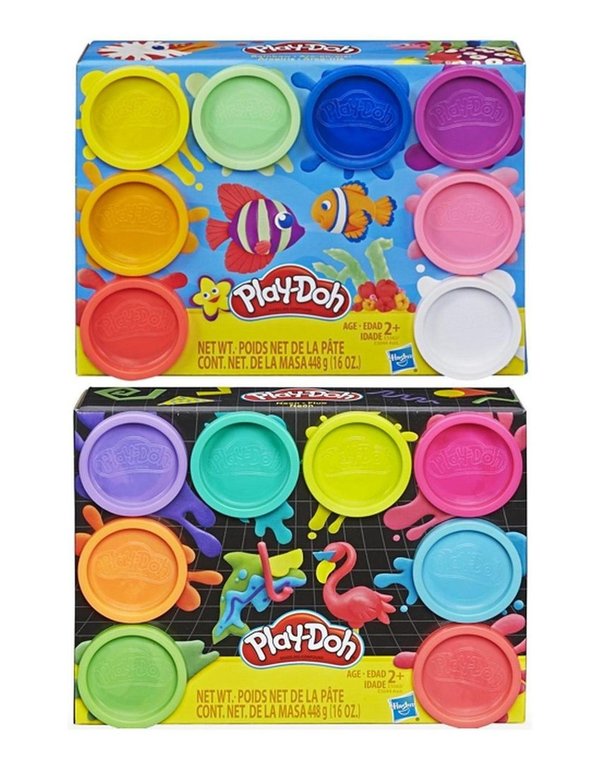 Play Doh - Pack 8 Botes