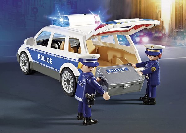 Playmobil - Coche de Policía con Luces y Sonidos 6920