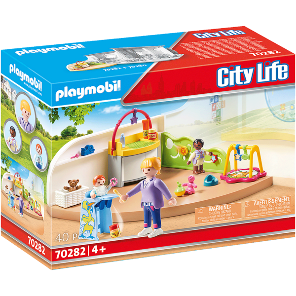 Playmobil - Habitación de Bebes 70282