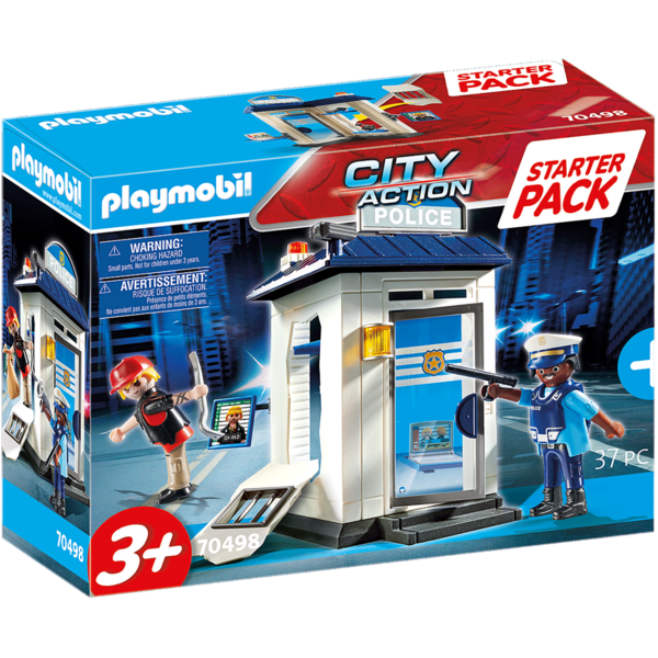 Playmobil - Starter Pack Policía 70498