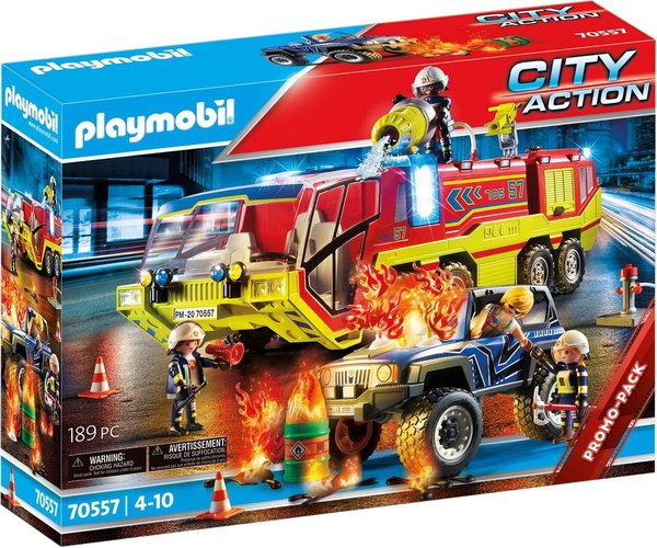 Playmobil - Operación de Rescate con Camión de Bomberos 70557