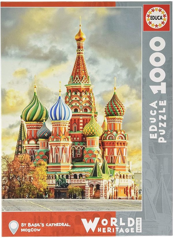 Puzle - 1000 Catedral San Basilio Moscú