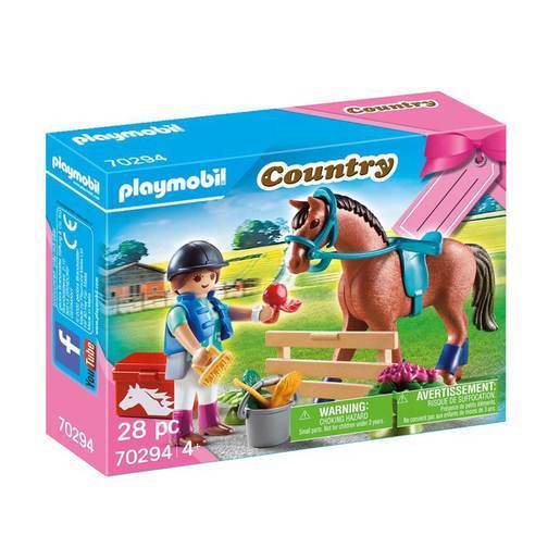 Playmobil - Set Granja Caballos 70294