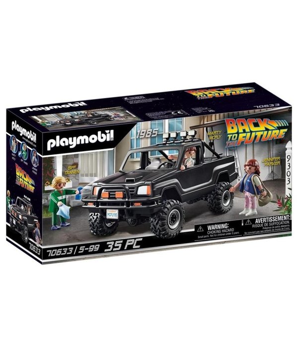 Playmobil - Regreso al Futuro Camioneta Pick-up de Marty McFly 70633