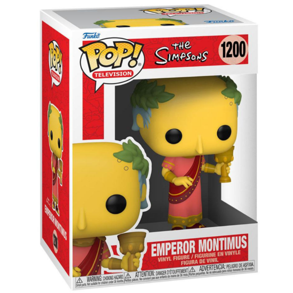 Funko Pop! 1200 'The Simpsons' Emperor Montimus