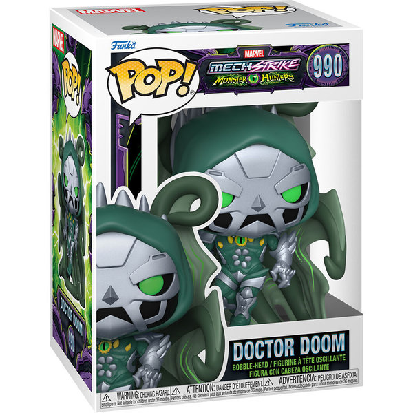 Funko Pop! 990 'Mech Strike: Monster Hunters' Doctor Doom