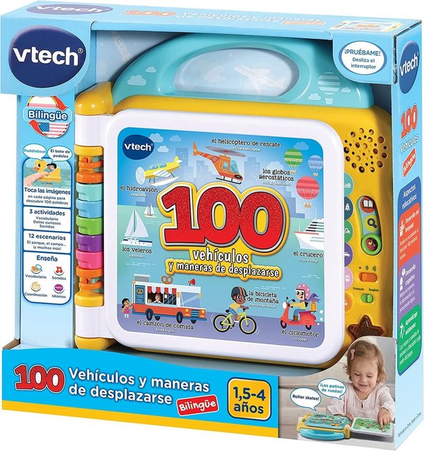 Vtech - Mis Primeras 100 Palabras Bilingüe 100 Vehículos